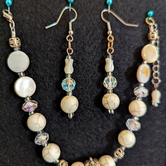 Jewelry - Handmade earrings and bracelet set